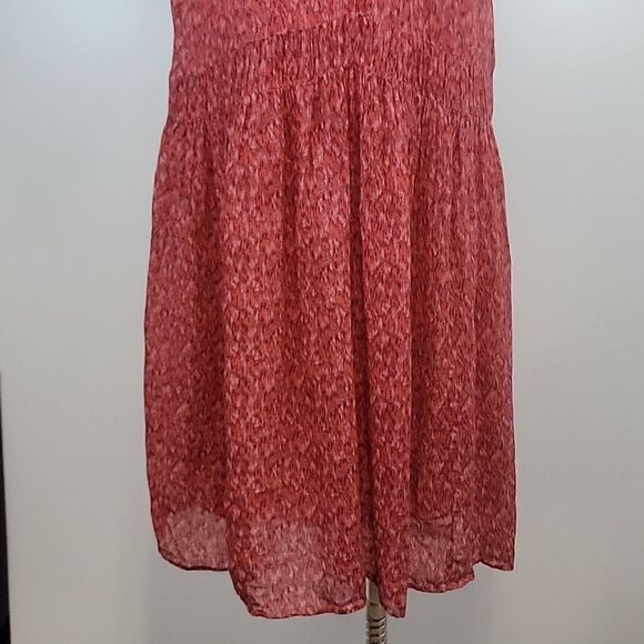 JOIE Tea Rose Abstract Tiered Maxi Dress size XS - Picture 3 of 10